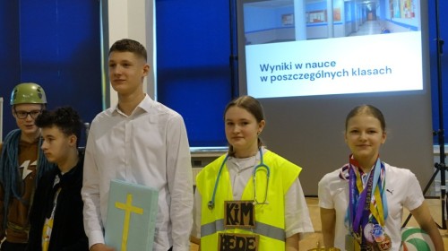 Apel podsumowujący I półrocze klas 4-8