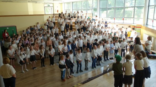 Apel z okazji Święta Patrona, oraz przegląd piosenek harcerskich