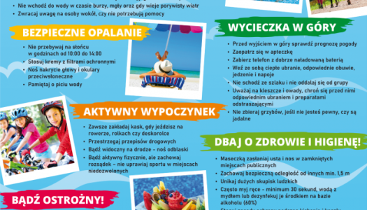 Życzymy bezpiecznych wakacji!