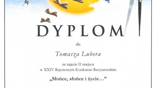 Rejonowy Konkurs Recytatorski „Słońce, słońce i życie”