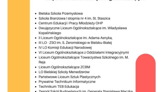 Lista szkół