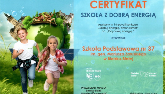 SP 37 - szkoła z dobrą energią