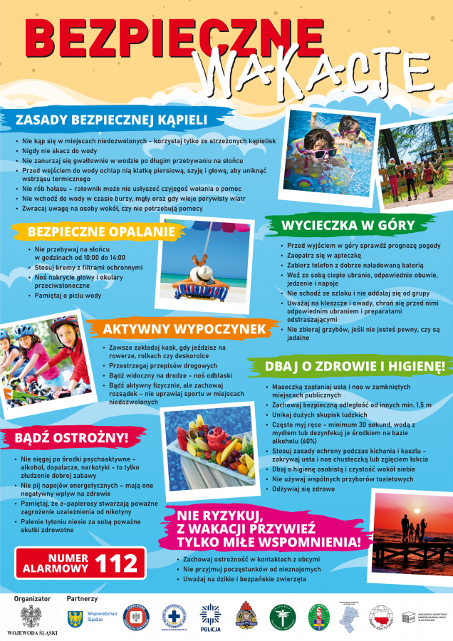 Bezpieczne Wakacje Szko a Podstawowa Nr 37 Im Gen Mariusza 